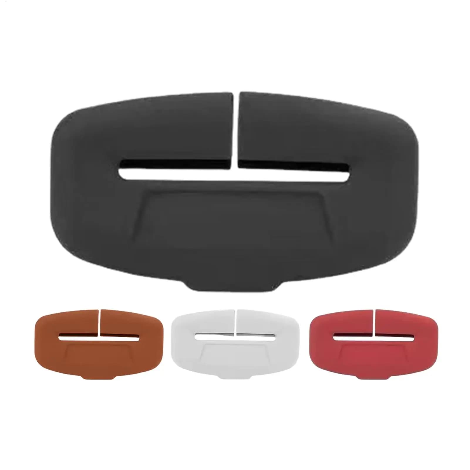 Car Seat Belt Clip Cover Silicone Anti-Scratch Protector Guard Seatbelt Buckle Protectors for Auto Trucks SUV RVs Garages Men