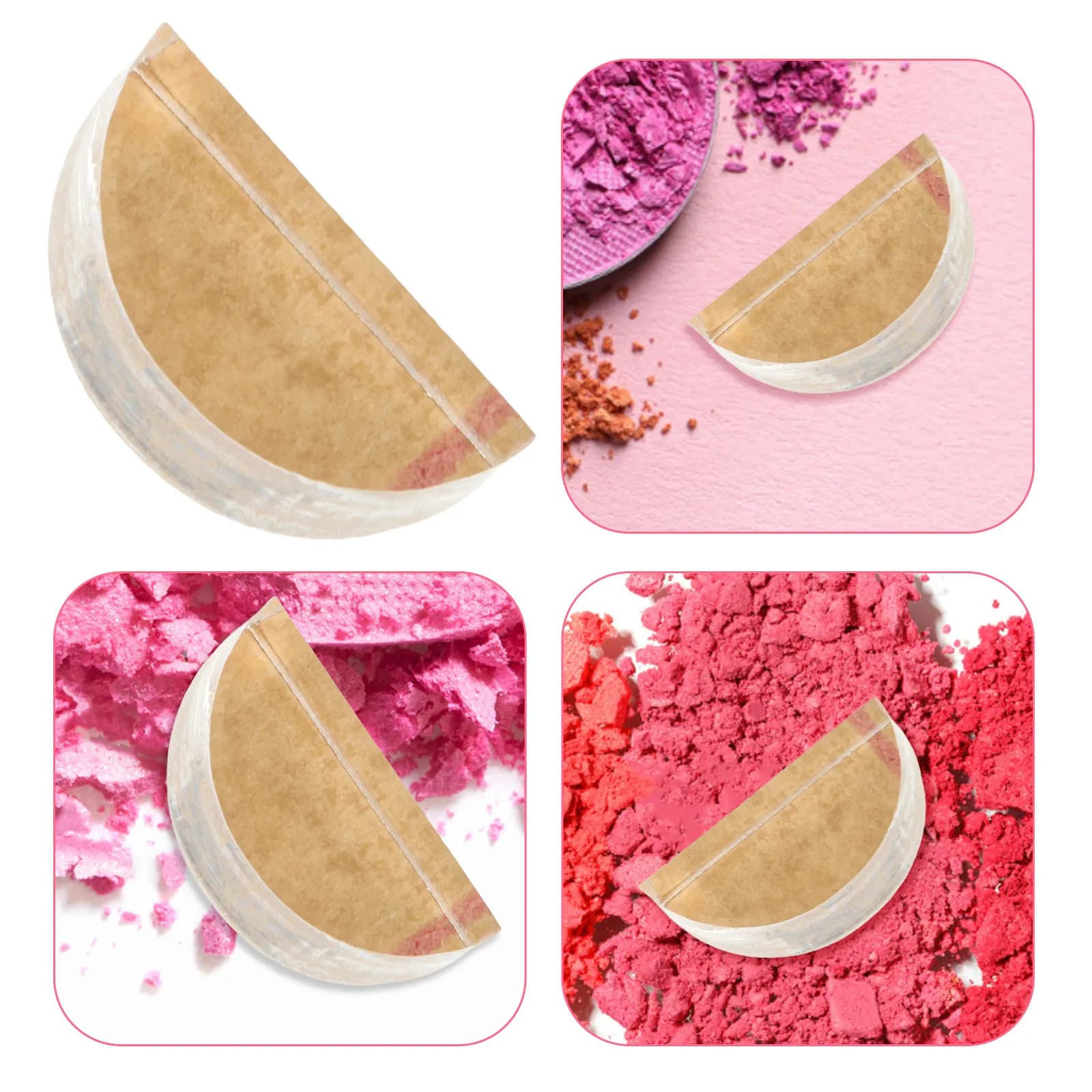 Eyeshadow Pressing Stamper Professional Press Tool for DIY Blush Highlighter Repair Compact Powder Pan Compression Seal