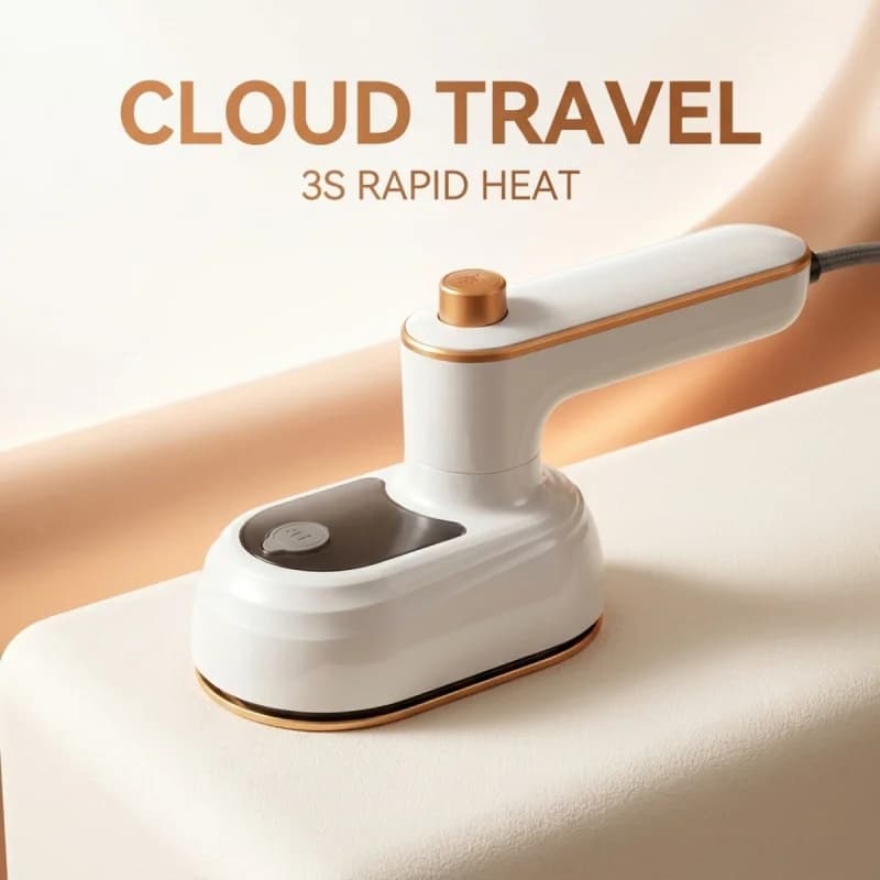 2 in 1 Handheld Garment Steamer Portable Travel Steam Iron Home Clothes Ironing Machine