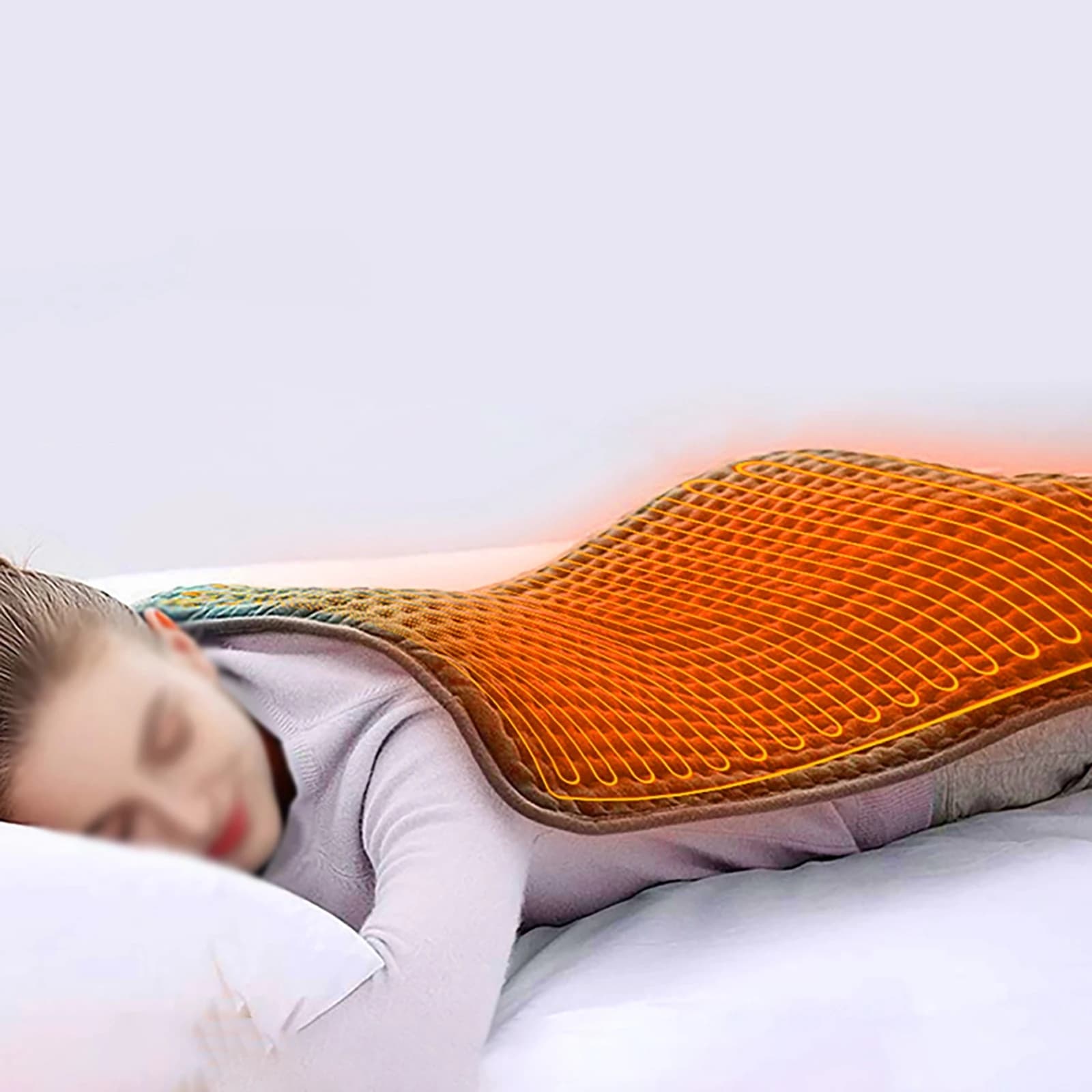 6 Gear Physiotherapy Heated Pad Electric Blanket Timing Shawl Cover Leg Warming Winter Warm Heating Pad Back Pain Home Office