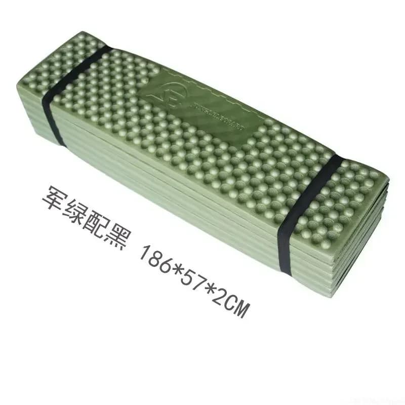 Outdoor Camping Sleeping Pad Ultralight Folding Beach Foam Mat Moisture Proof Waterproof Picnic Cushion Tent Sleeping Blanket