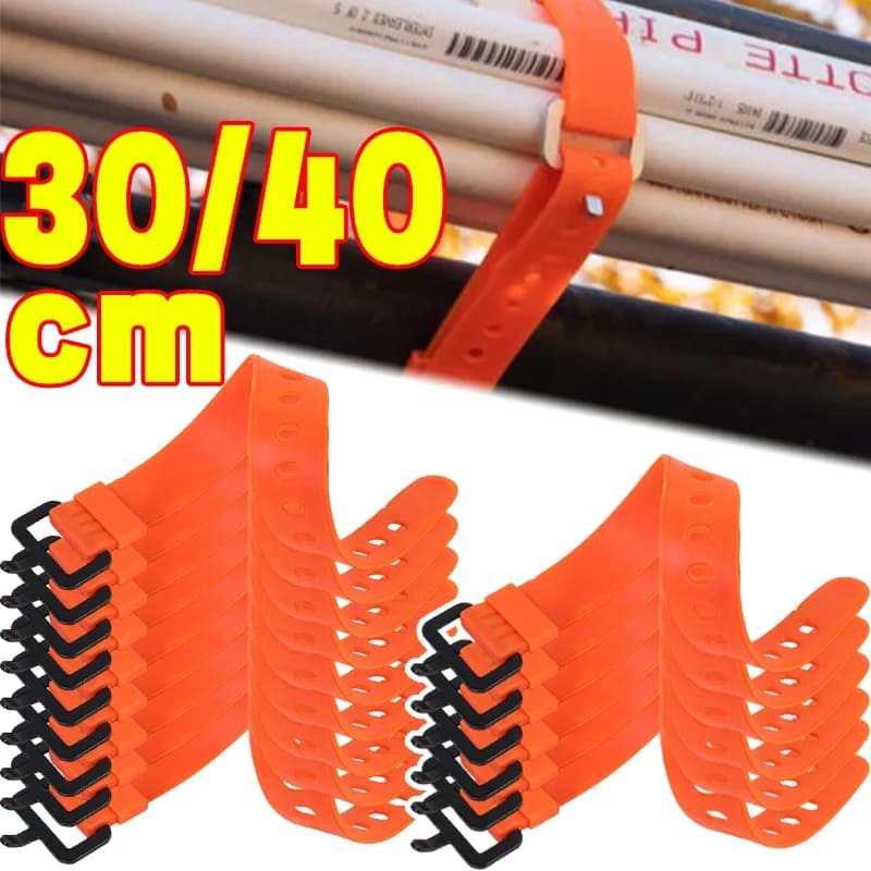 Cinghie in silicone Fascette regolabili per organizzare cavi Fili Attrezzatura da esterno Attrezzatura da campeggio Fascette elastiche Escursionismo Riutilizzabili