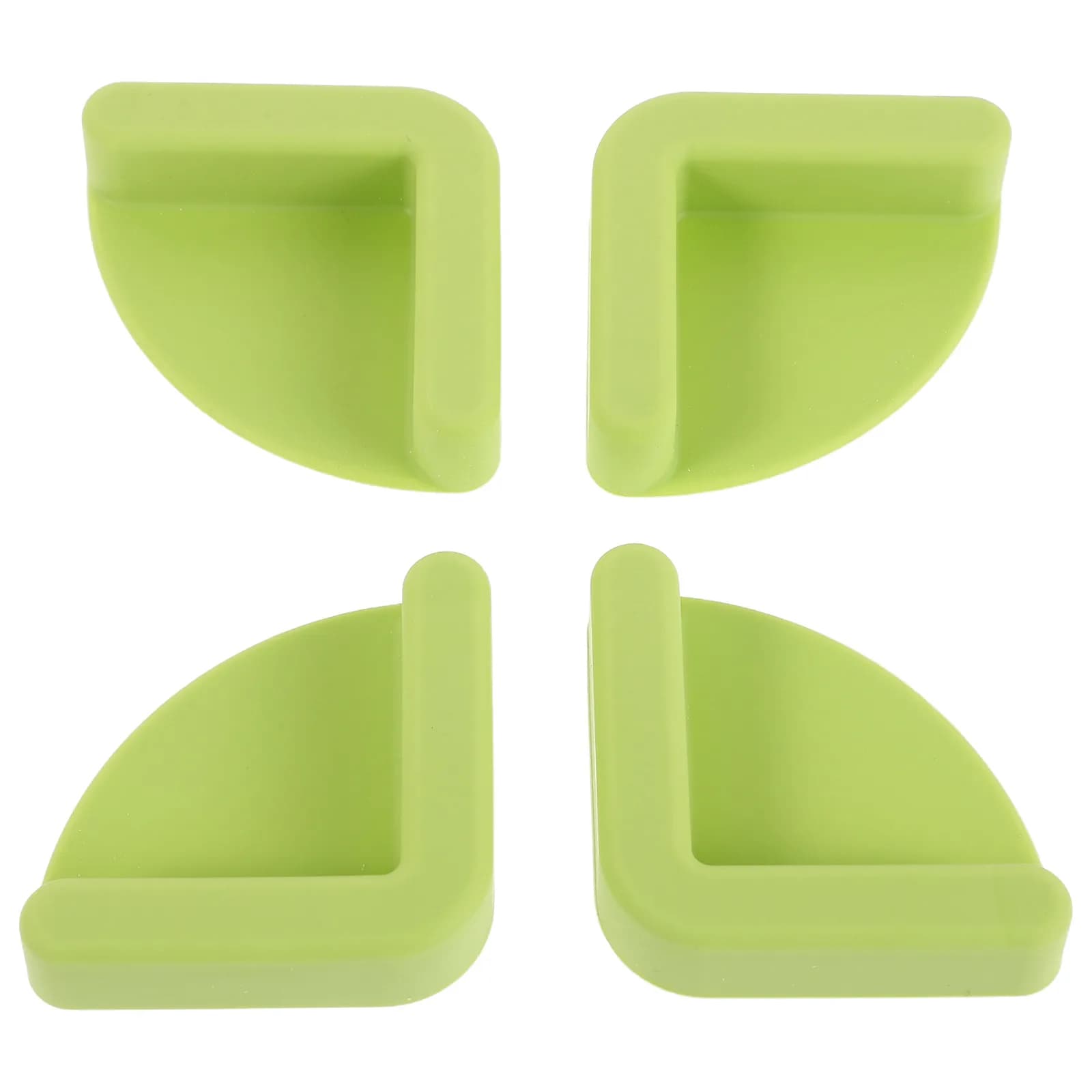4Pcs Anti-Slip Silicone Pads Non-Skid Cutting Board Feet for Wooden Chopping Boards Kitchen Stabilizer Mats Safe Food Prep Light