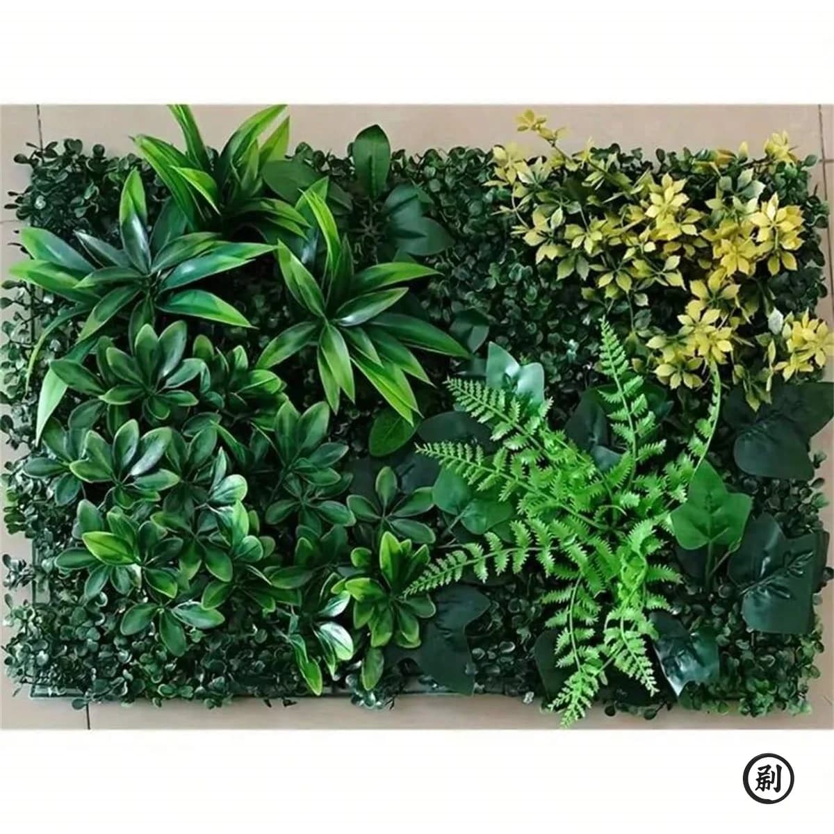 Pannelli per Pareti Verdi Artificiali – Tappeti di Erba Sintetica per Giardino Domestico, Patio Esterno, Decorazioni per Matrimoni e Natale