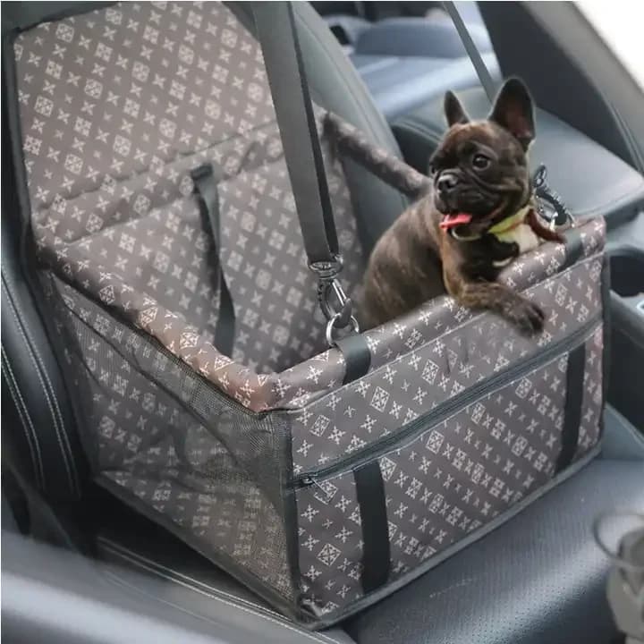 Cuccia per Auto per Cani, Borsa da Viaggio per Cani e Gatti, Protezione per Gabbia, Impermeabile e Pieghevole