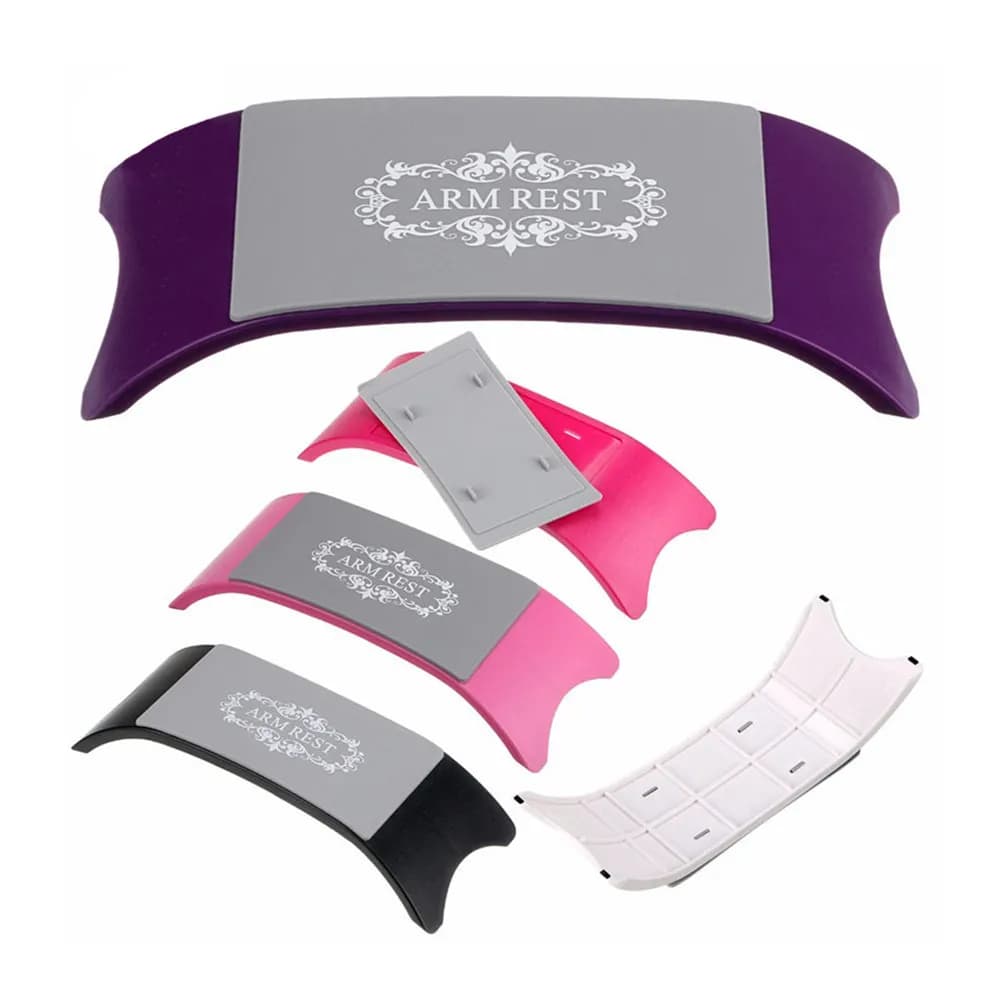 Cuscino Ergonomico Premium in Silicone per Manicure, Supporto per Mani e Polsi, Comodo e Facile da Pulire
