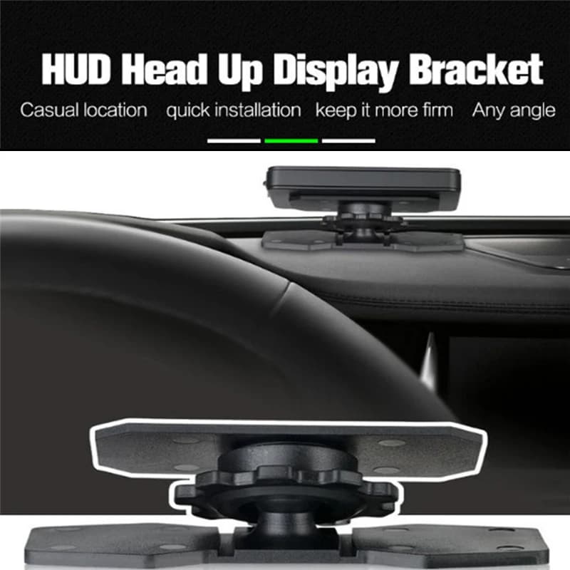 1 pz supporto universale per cellulare GPS per auto HUD Head-Up Display per proiettore staffa per telefono