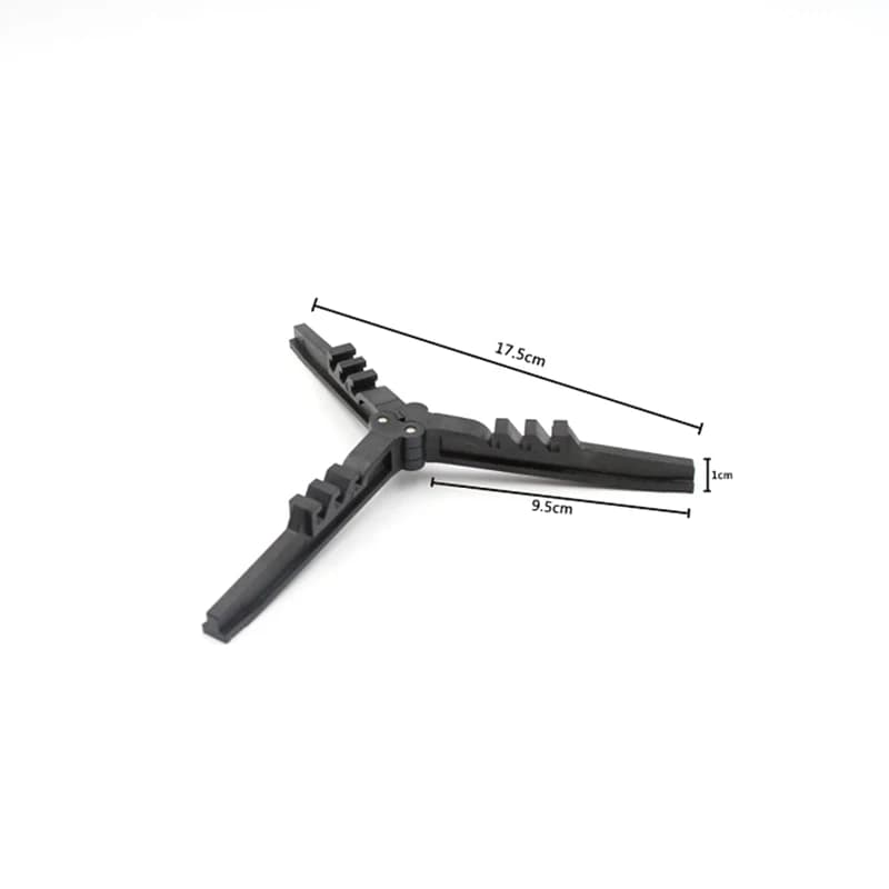 High quality Gas holder BBQs Black Camping Hiking Ovens Parts Supplies Accessory Tank Tripod Base Bracket Flat