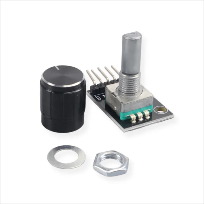 Nuovissimo modulo encoder rotativo KY-040 con pulsante 20 PPR 5V 360 rotazione infinita per controllo motore menu volume Arduino