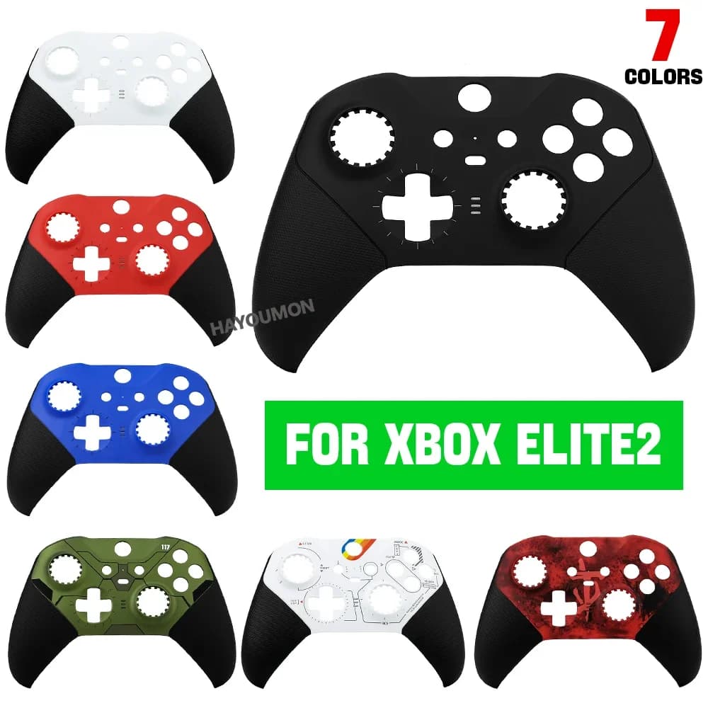 7 Color Replacement Front Housing Shell For XBOX One Elite 2 Top Cover Faceplate Case For Xbox One Elite Series 2 Controller
