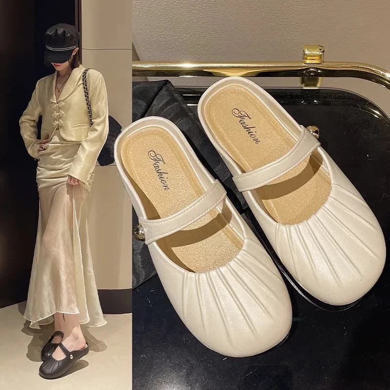 Ciabatte Estive con Suola Spessa Antiscivolo, per Casa e Esterno, Comode e Leggere, Slip-On da Donna