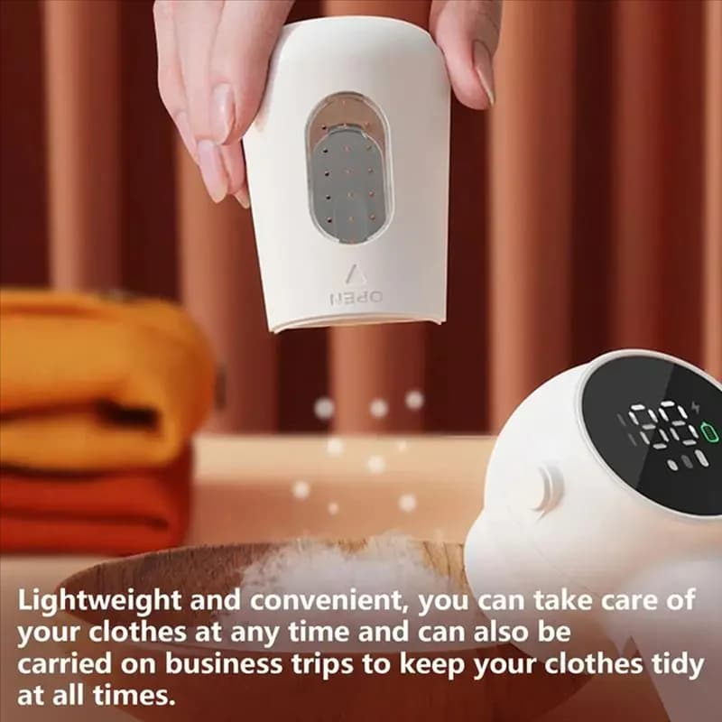 CYCLI-Affitatore elettrico per tessuti Rasoio per maglioni Defuzzer per tessuti senza fili Staccabile Potente dispositivo per la rimozione della lanugine Rasatura del maglione