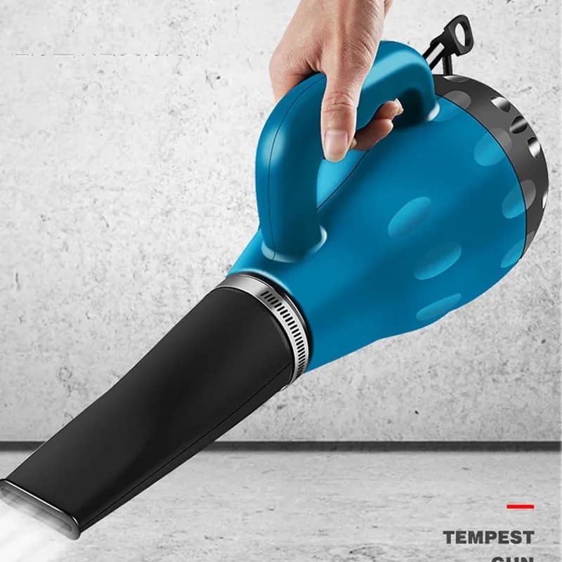 Pistola per tempeste ad alta temperatura Potente asciugacapelli Pistola per asciugatura con riscaldamento in pietra che soffia acqua che soffia neve Pistola ad aria calda secca