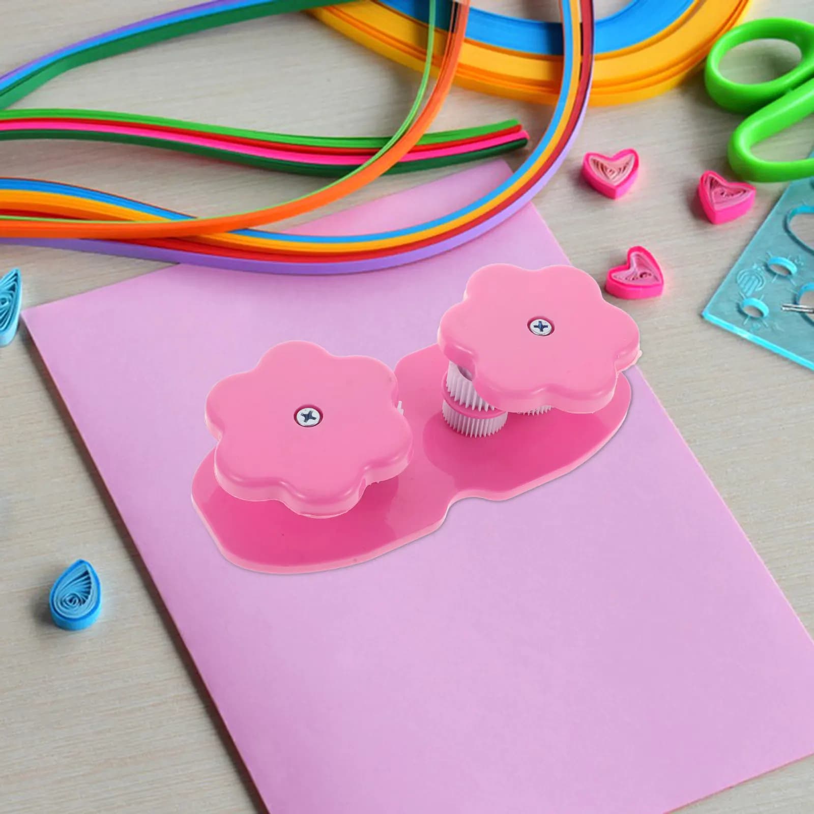 Plastic Paper Quilling Crimper Tool Sturdy Wave Shaper Paper Curling Machine DIY Craft Tool for Quilling Supplies Origami