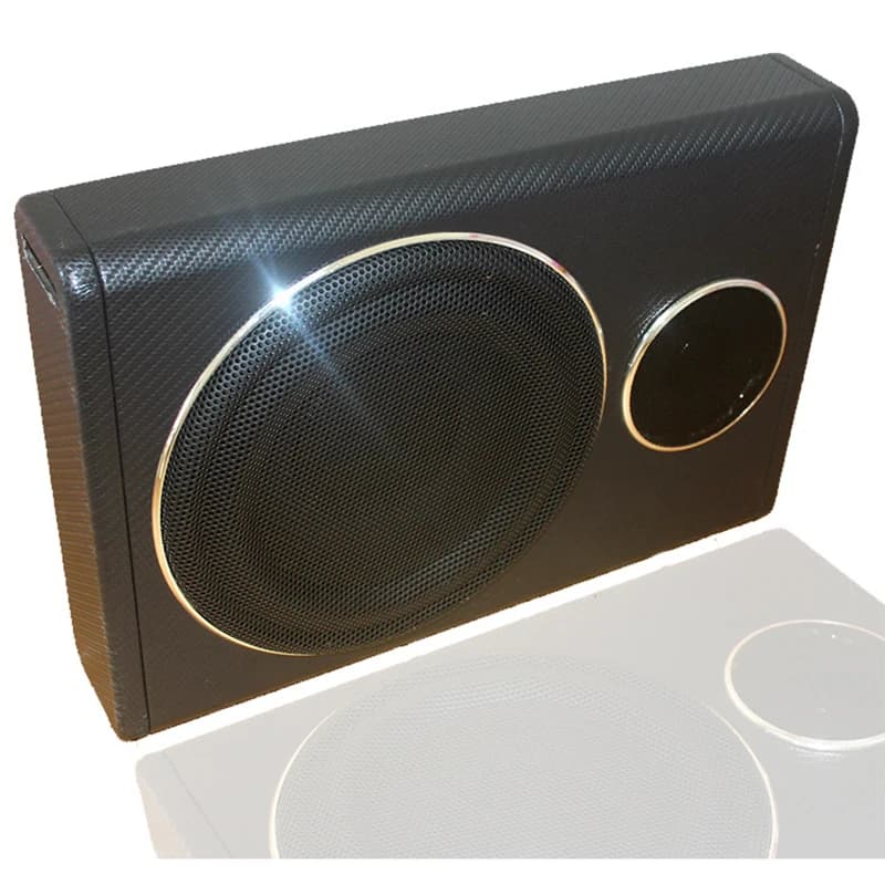 Amplificatore per auto Bluetooth da 8 pollici Subwoofer Audio per auto Sottile sotto il sedile Subwoofer attivo Altoparlante per basso Woofer automatico Lettore musicale