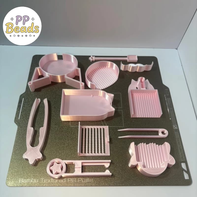 Set di Perline Hama da 2,6mm con Penna e Strumento a Pala, Kit Fai-da-Te per Creazioni Artigianali, Giocattolo Educativo Antistress per Bambini