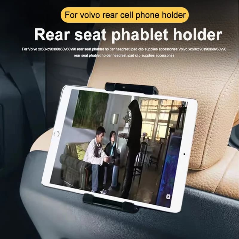 1 Set for Volvo XC60 XC90 S90 V90 S60 V60 V90CC V60CC Car Back Seat iPad Mobile Phone Holder Mount Accessories Parts
