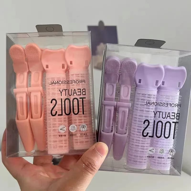 Set of soft hair clips for hair root Bigodini for curly hair Hair Roller Natural soft fringe Clips for hairstyles Hairpin for hair Korean hair Accessories