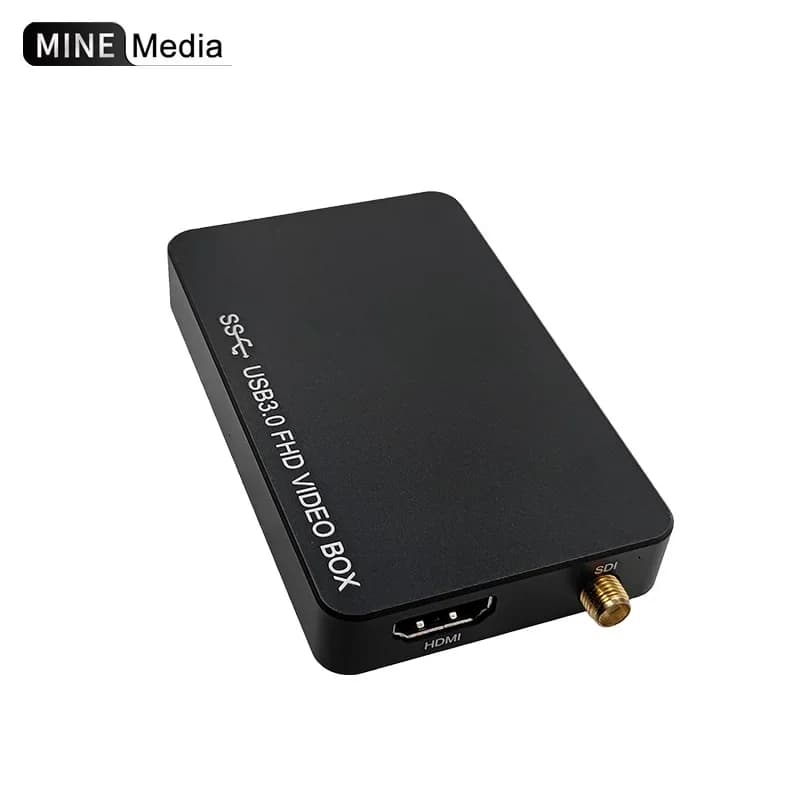 Scheda di acquisizione video di gioco con ingresso commutabile HDMI SDI USB 3.0 1080P 60fps per streaming live