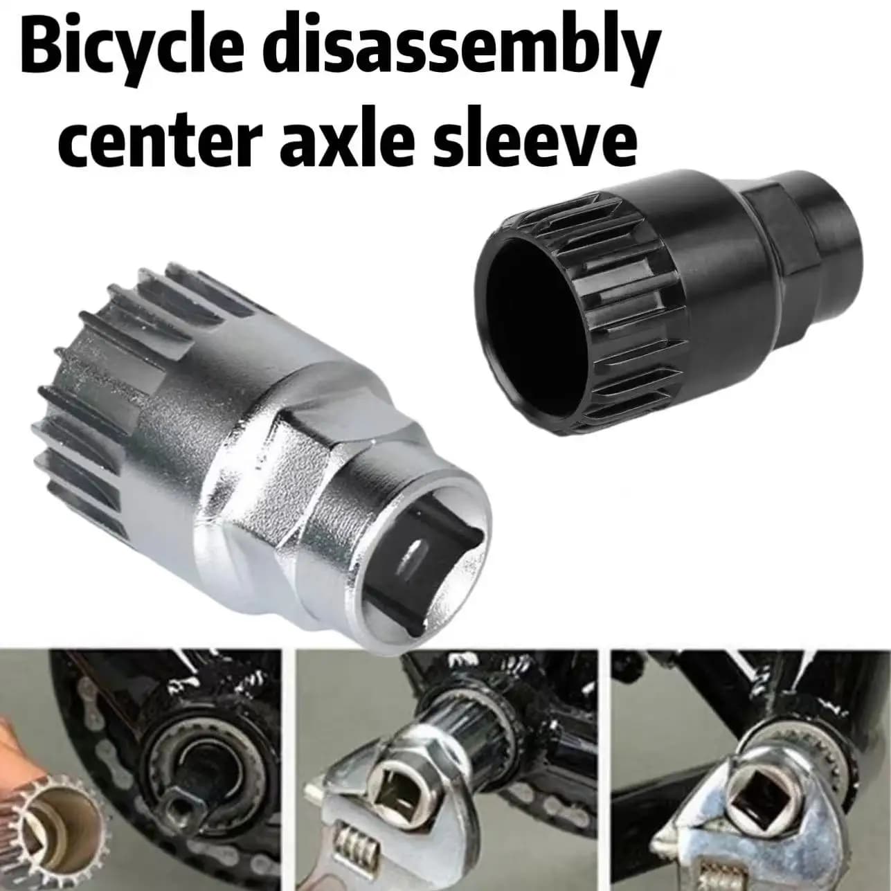 MTB Bike Central Movement Bike Crank Extractor BB 20 Teeth Key Cycling Maintenance Repair Tools Accessories