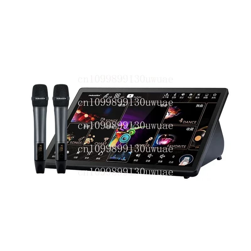 2024 InAndOn Ultimo 15.6 5in1 4t Lettore Karaoke Portatile Professionale Durevole Macchina Karaoke Sistema Home Theater KTV