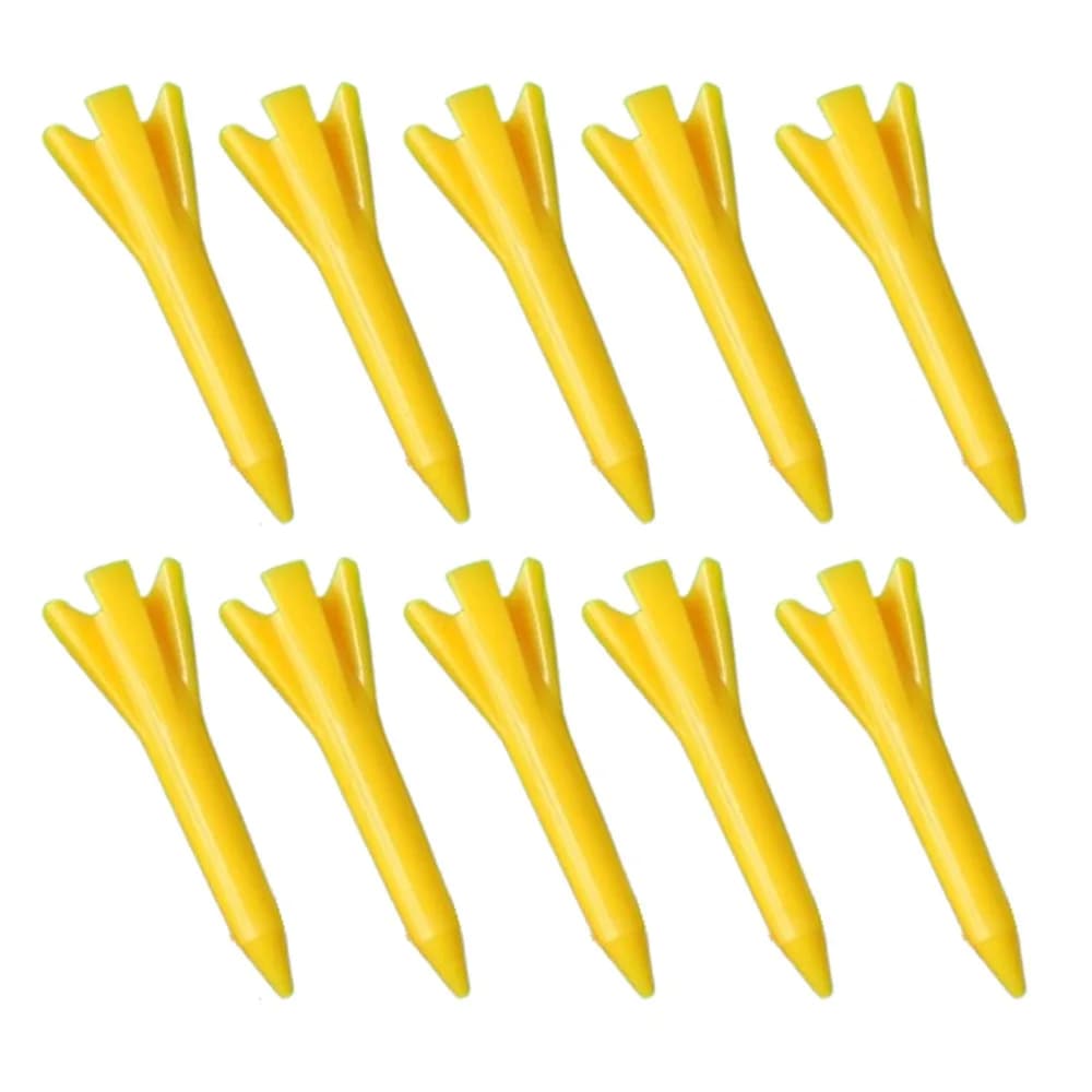 100 pezzi professionale 38mm tee da golf set plastica durata migliorata porta pallina da golf infrangibile attrito ridotto sedili da golf sport