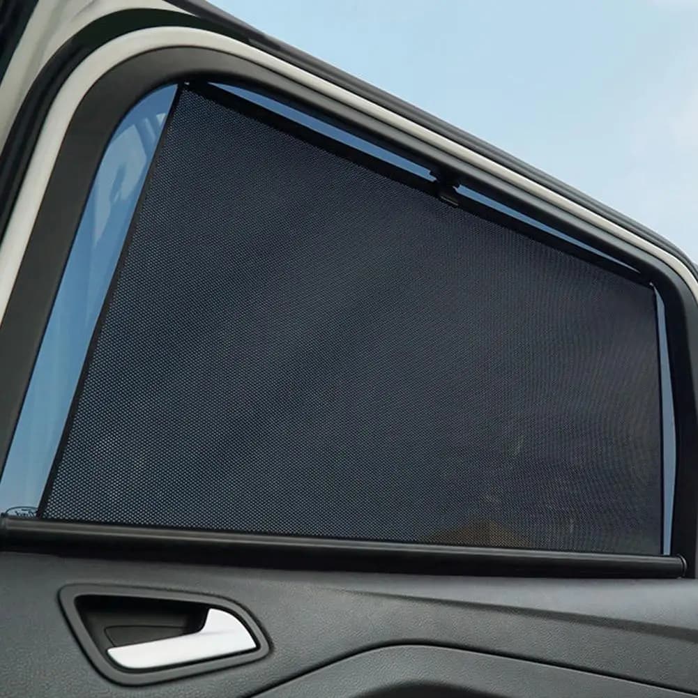 Car Window Sunshade Cover Summer Sun Uv Protection Heat Insulation Sunshade Retractable Curtain Universal Side Window Sun Visor