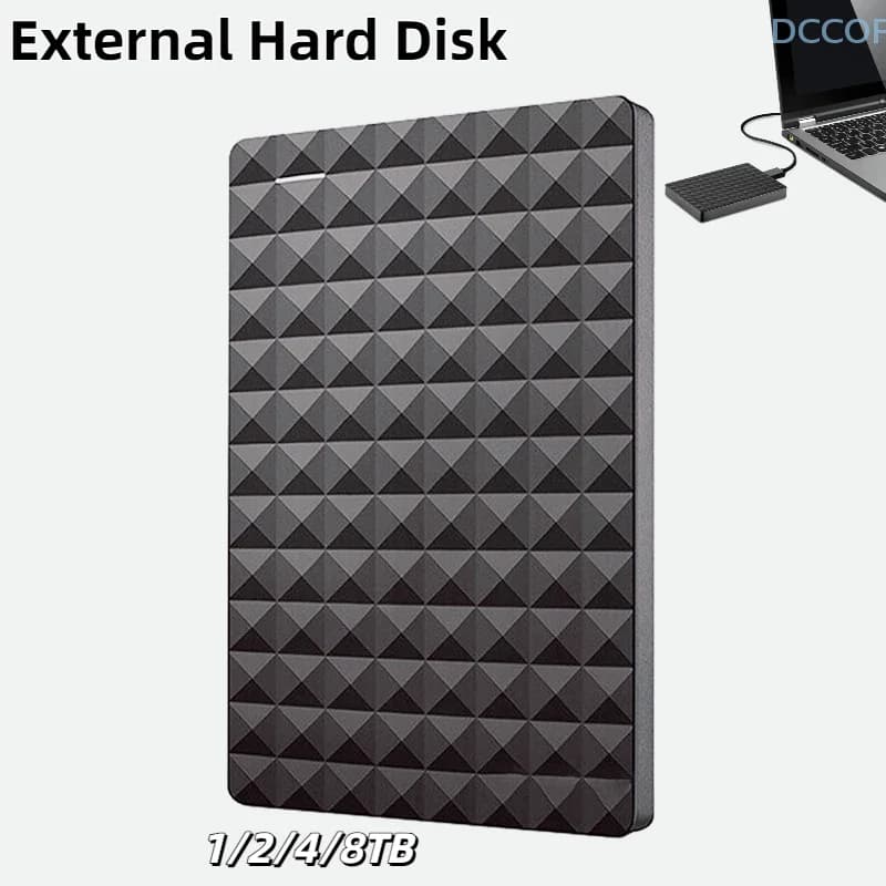 1/2/4/8TB 2.5" Espansione disco rigido esterno portatile HDD Drive Disco 1TB 2TB 4TB 8TB USB3.0 HDD esterno