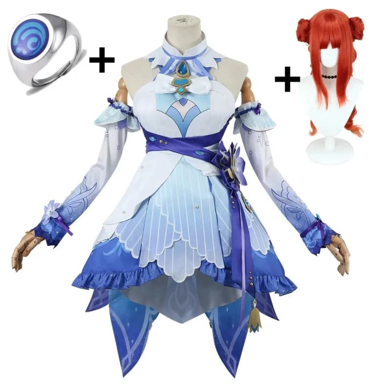 Genshin Impact Nilou Sabaa Breeze Costume Cosplay Parrucca Anime Gioco di ruolo Abiti da festa di carnevale di Halloween