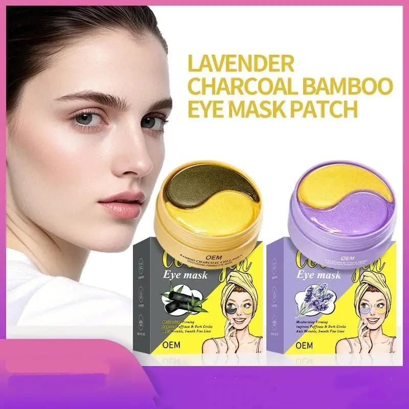 gliAD gliSADOER 60 Pieces Mask Eyes to Collagen Crystalline to Lavender Anti Eyewear Anti Bags Under Eyes Anti-wrinkle Patch Hydrating for Eyes