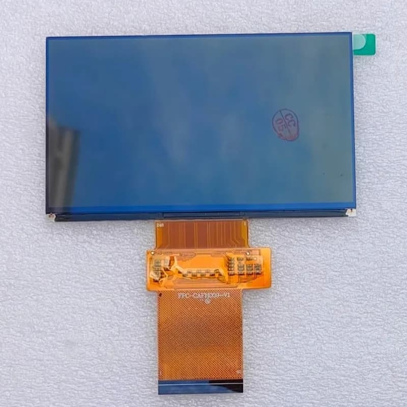Schermo LCD da 5,0 pollici FPC-CAFH009-V1 C500AFH014 Parti di riparazione e sostituzione dello schermo LCD del proiettore