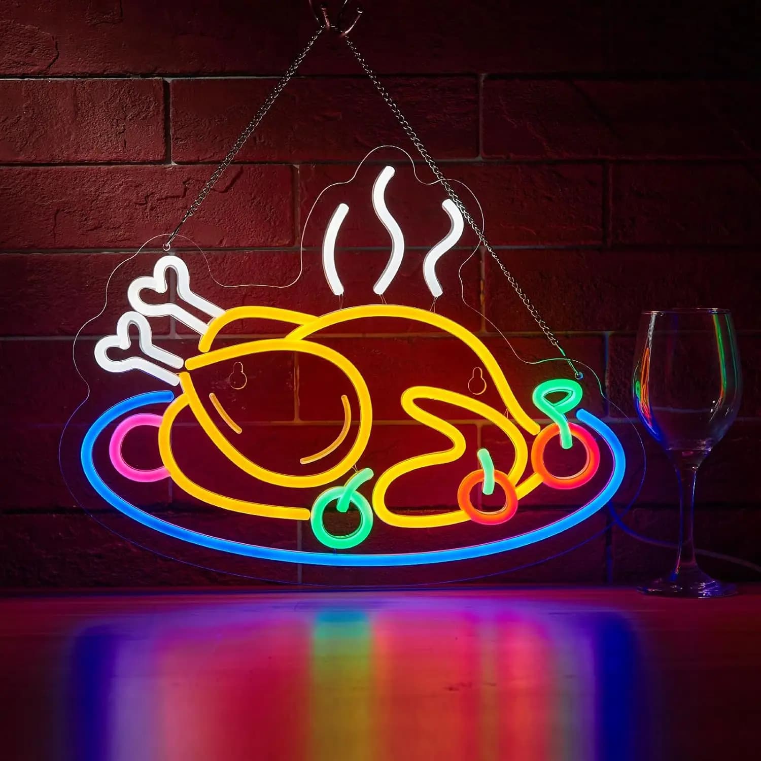 Insegna al neon della Turchia Luce al neon a LED alimentata tramite USB per la Turchia Caffetteria Turchia Ristoranti Negozi Bar Uomo Grotta Birra Bar Decorazione da parete
