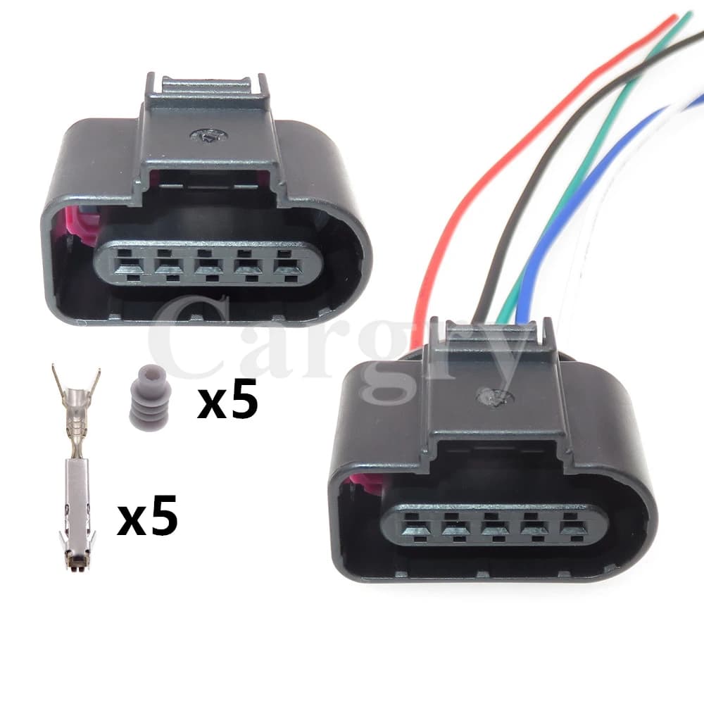 1 Set 5P muslimauto presa impermeabile per VW Audi connettore cablaggio Auto 8 k0 973 705