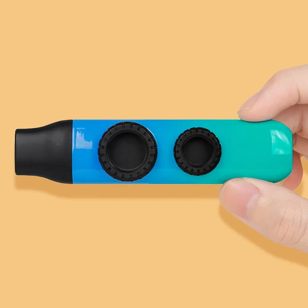 1Set Premium ABS Kazoo Instrument for All Ages Easy to Play No Music Theory Needed Portable Lightweight Guitar Ukulele Piano