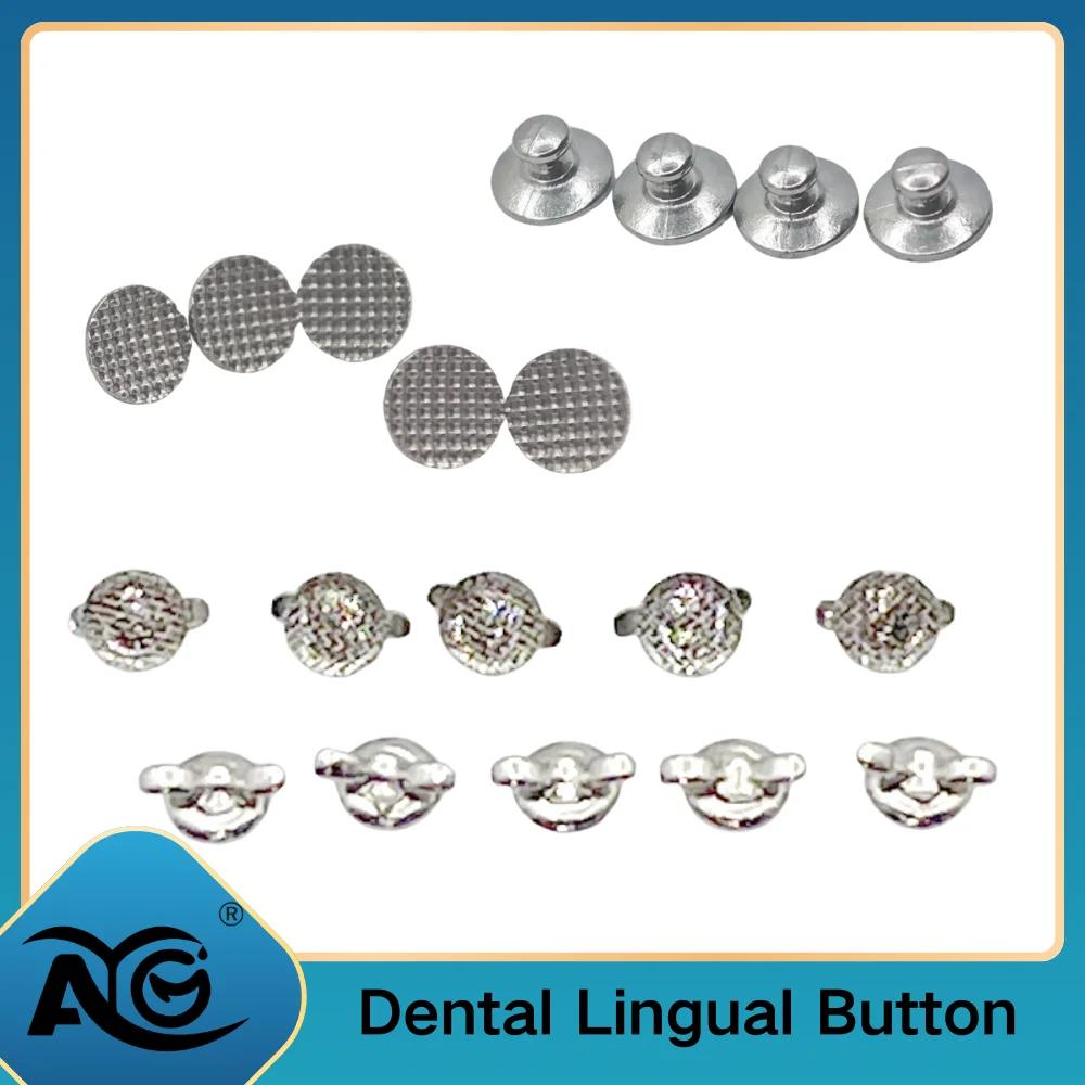10 pcs/packing Bottles Dentali Orthodontic Languages, Pastelable Metal Side Fittings, Crimped Hooks for Orthodontic Wire NITI/SS
