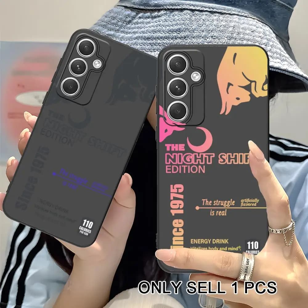 Reds Night Edition Phone Case for Samsung Galaxy S26 S25 S24 S23 S22 S21 S20 Note20 Plus FE Ultra Soft TPU Shockproof Cover