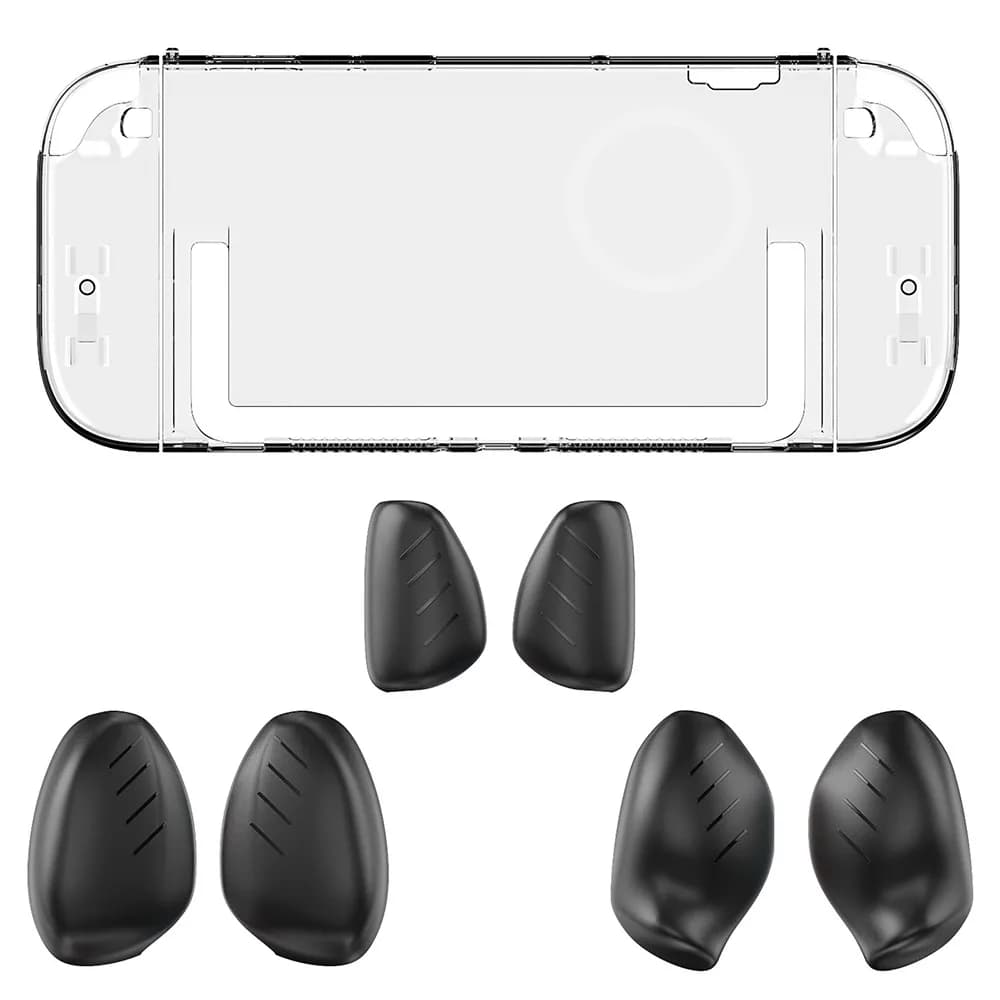 Protezione per console portatile antiurto Custodia protettiva ergonomica antipolvere Manopole per accessori di gioco Nintendo Switch 2