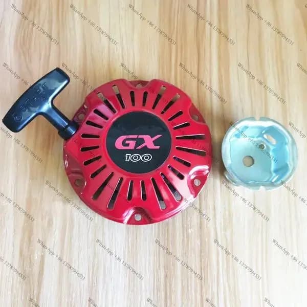 GX100 Recoil starter for GX100U engine motor rammer tamper jack jump pull start with cup claw