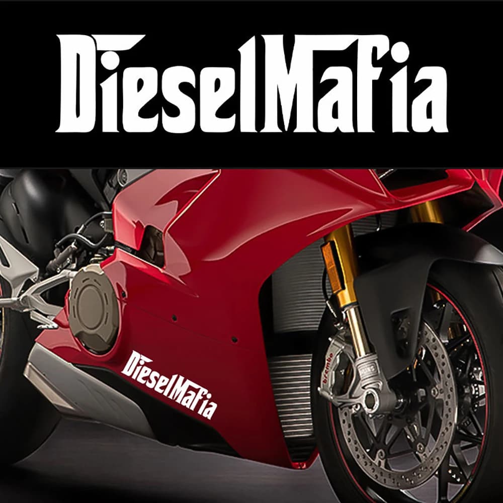 Car Stickers Diesel Mafia Accessories VINYL STICKER Exterior Parts Decals Sunscreen And Waterproof Cover Scratches Products