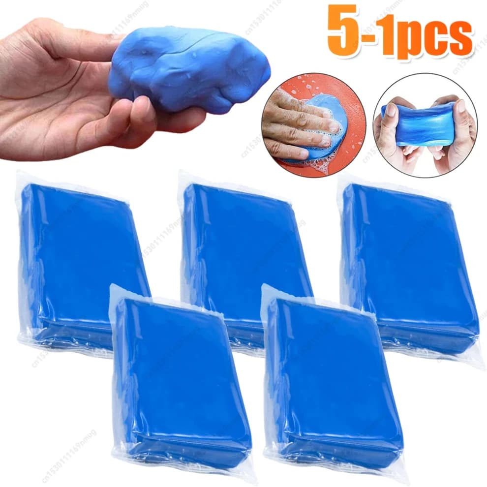 5/3/2/1Pcs Pulizia Auto Barra di Argilla Lavaggio Fango Auto Dettagli Ceretta Polacco Trattamento di Grado Fine Auto Dettagli Strumento di Pulizia