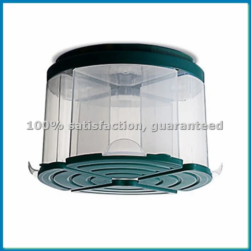 Rotating Partition Grain Jar, Kitchen Rice Bucket, Food Storage Container, Large-Capacity Sealed Food Jar with Lid-A69M