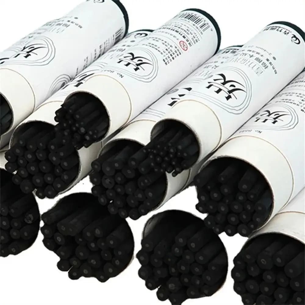 Black Color Charcoal Sticks Vine Charcoal Willow Charcoal Charcoal Bars Strong Color Comfortable Feel Drawing Charcoal Pencils
