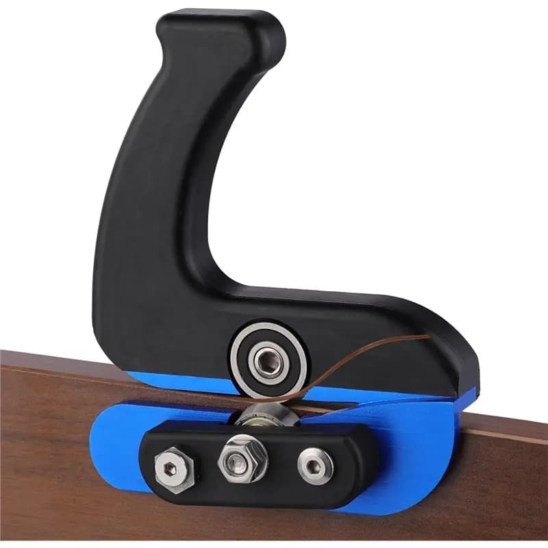 Taglierina per bordi leggera per rifiniture, per box/PVC/ACP/laminato vinilico/melaminico - Doppio cuscinetto offset per il taglio del materiale in eccesso