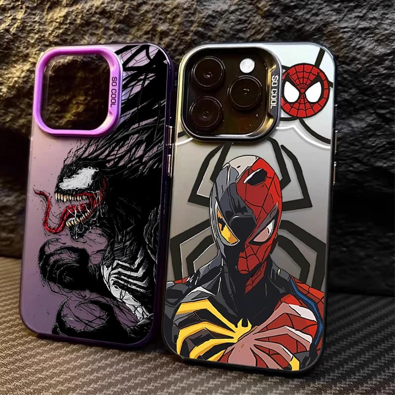 Cool Spidermans Phone Case for Xiaomi Redmi Note 7 8 9 9S 10 11 12 13 14 15 Pro Plus 4G 5G Anti Fall Matte Back Cover