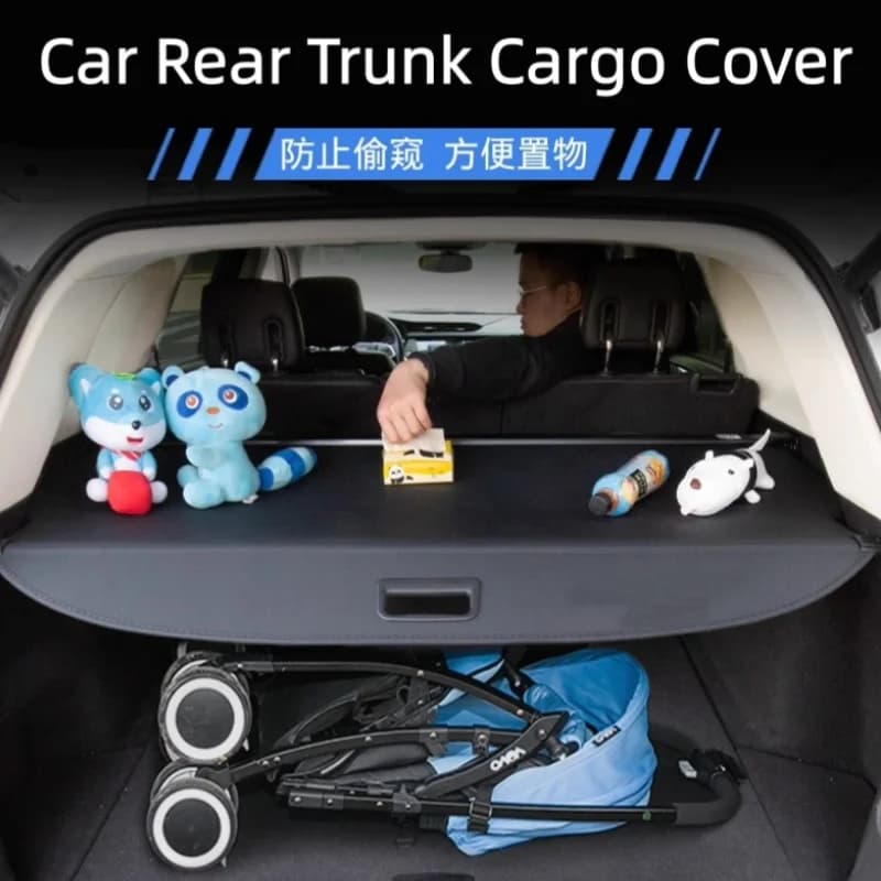 Baule posteriore per auto Tenda per la privacy Scudo di sicurezza Copertura per carico per Changan UNI-T UNI-K IDD 20-25 Accessori auto