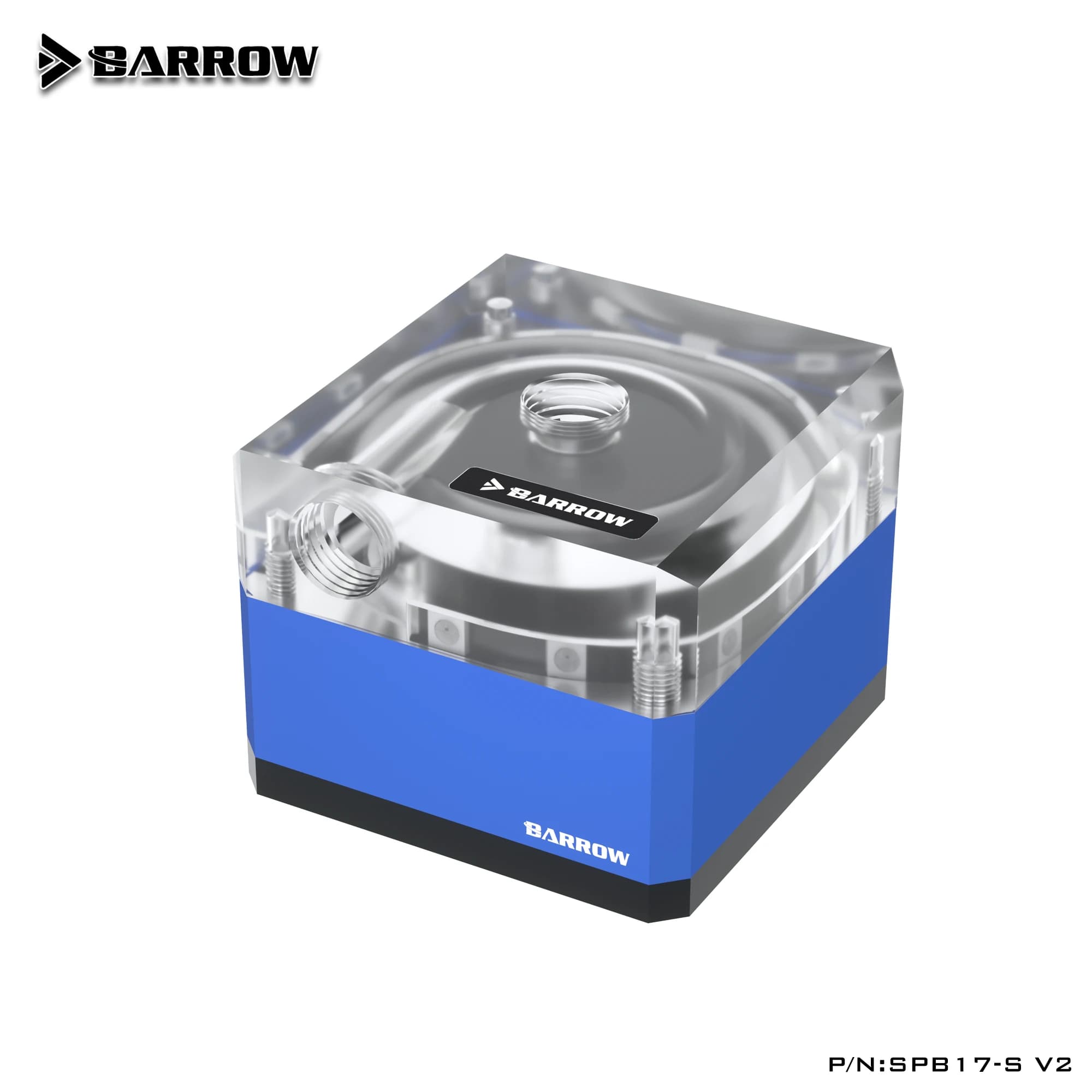 Barrow DDC 17W PWM PCWater Cooler Pump DV12 Maximum Flow Lift 5.5 Meters 960L/H G1/4 Threaded for Computer SPB17-S V2