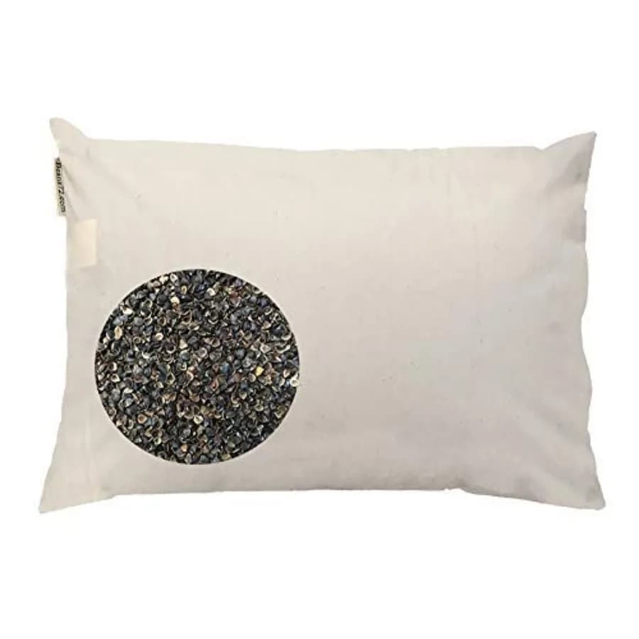 Cuscino in Grano Saraceno Biologico Beans72 - Dimensioni da Viaggio/Bambino 11 pollici x 16 pollici
