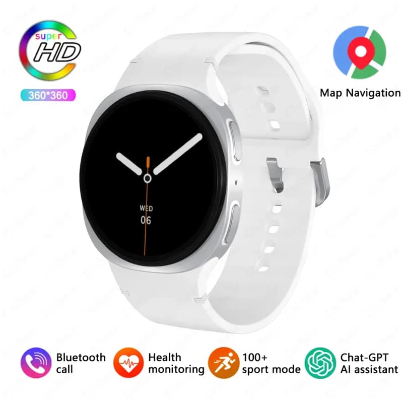 2026 New GPS Smartwatches Hombre NFC Compass Interactive Music Map Navigation Sports Fitness Smart Wrist Watch Gifts For Women's