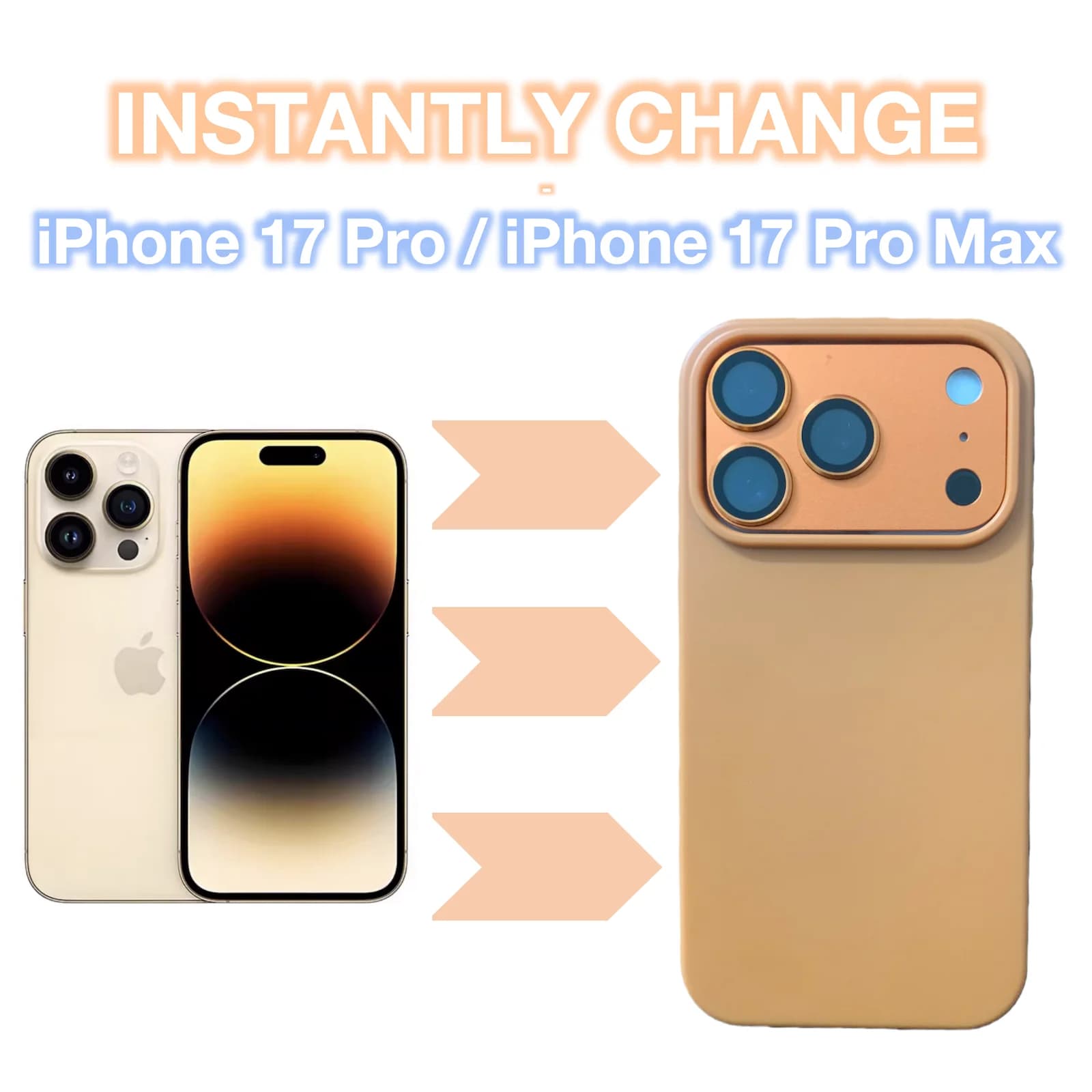 Pellicola Protettiva per Fotocamera per iPhone 17 Pro Max / iPhone 17 Pro, Compatibile con iPhone 14 15 16 Pro Max