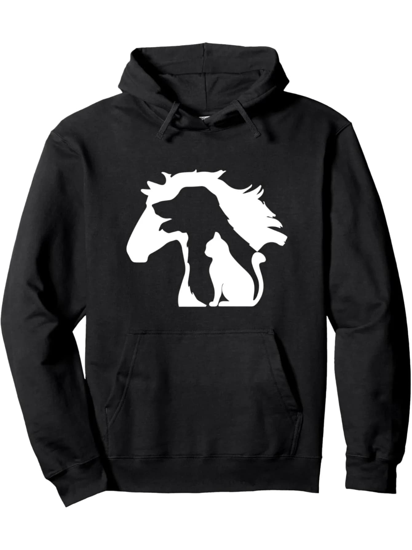 Felpa con cappuccio pullover per cani e gatti, felpa girocollo, felpe con cappuccio a maniche lunghe ultra morbide, traspiranti e casual